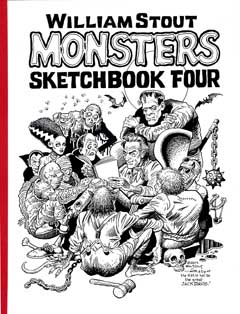 WILLIAM STOUT MONSTERS SKETCH BOOK VOL.4